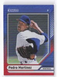 2024 Donruss Pedro Martinez #65 Red and Blue Holo Foil - Picture 1 of 2