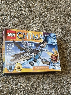 BOX NEW/SEALED LEGO LEGENDS OF CHIMA Vardy's Ice Vulture Glider 70141 - Image 1 of 4
