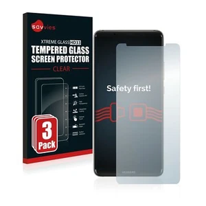 Huawei Mate 10 Pro 3x Savvies® Xtreme Glass HD33 Tempered Glass Screen Protector - Picture 1 of 4