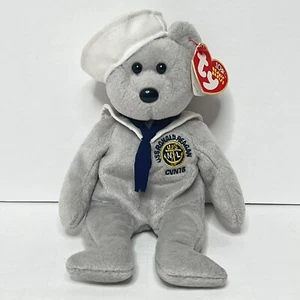 Ty Beanie Baby Ronnie USS Ronald Reagan CVN76 Sailor Bear 8.5" 2003 retirado - Imagen 1 de 7