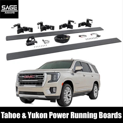 Power Running Boards for 2021-2024 Chevy Tahoe & GMC Yukon - Image 1 of 4