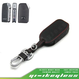 Funda de cuero para Kia Sportage Niro Soul Forte llave inteligente remota 4 botones - Imagen 1 de 9