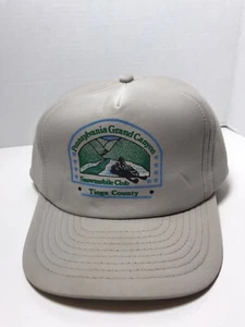 Vtg Grand Canyon Pennsylvania Snapback Trucker Hat Cap Snowmobile Club Tioga Co - Picture 1 of 8
