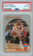 1990 Hoops 205 Mark Jackson  PSA 8