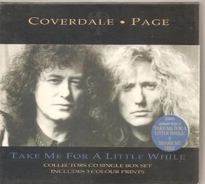 LED ZEPPELIN Coverdale-Page "Take Me For A Little While" Collector's Edt CD Box - Bild 1 von 1