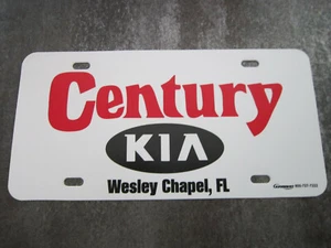 Kia Dealer Booster American License Number Plate Plastic - Picture 1 of 2