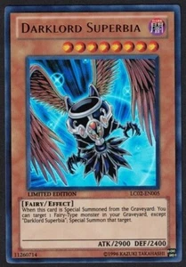 Yugioh Darklord Superbia LC02-EN005 Ultra Rare Limited - NM - Picture 1 of 2