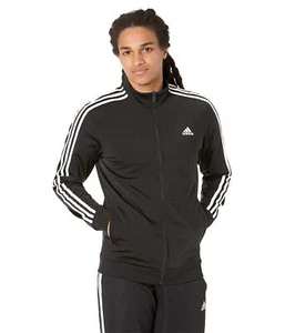 Adidas Herren Big Essentials Warm-Up 3-Streifen Track Top schwarz 3X-Large/Tall - Bild 1 von 6