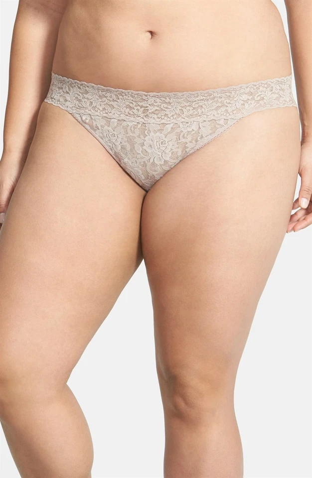 Braguita de bikini francesa de encaje Hanky Panky 240001 para mujer talla 1X Foto 1 de 3