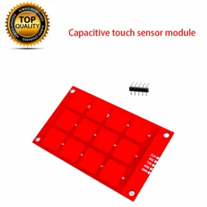 MPR121 Kapazitiver Touch Sensor Key Board Keypad 12 Tasten Sensor Modul Arduino - Bild 1 von 5
