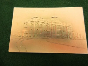 Parliament buildings Winnipeg Manitoba embossed sparkly white tinted #2662ME - Picture 1 of 2
