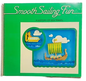 SMOOTH SAILING Activity Book 5 Pop Out Models 1 Used 1981 Pirate Ship - Picture 1 of 8