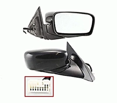 Compatible con 04-06 Acura TL Conjunto Espejo Eléctrico Paso Derecho Calefacción, Memoria Foto 1 de 2