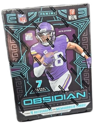 2023 Panini Obsidian Football Factory Sealed Hobby Box 4 Hits Per Box - Image 1 of 2