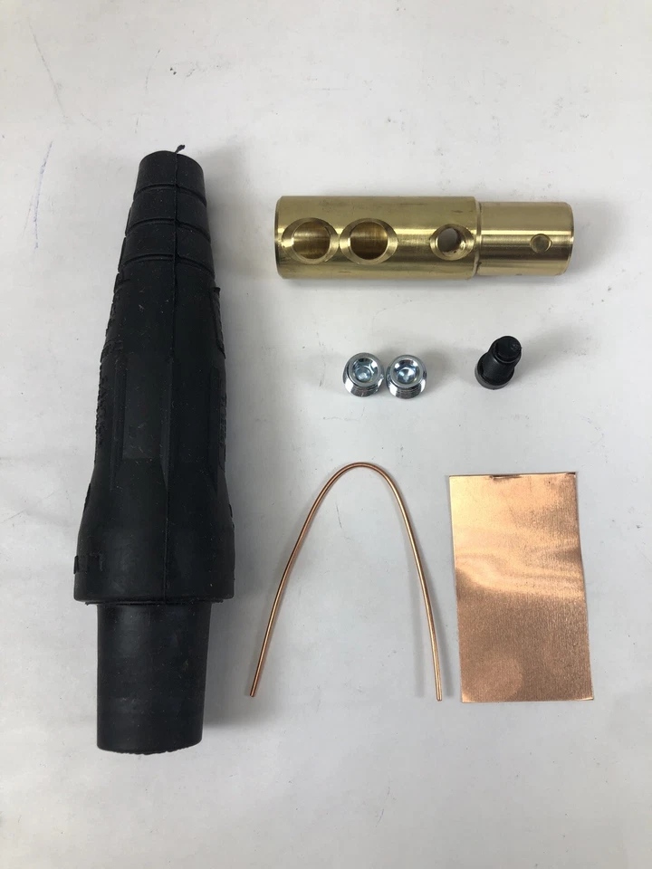 LEVITON 16D33-UE NEGRO Enchufe 2/0-4/0 AWG Doble Juego Tornillo Terminación Foto 1 de 1