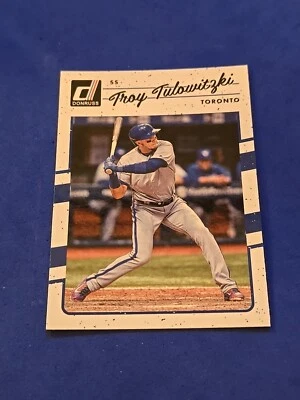 2017 Troy Tulowitzki Panini Donruss #169 - Image 1 of 2