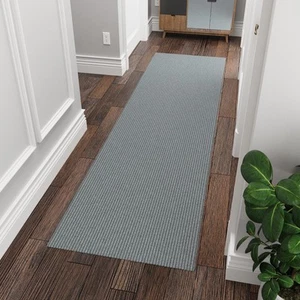 2' x 6' Commercial-Grade Hallway Runner with Scraper Pile - Extra Durable Non... - Picture 1 of 9