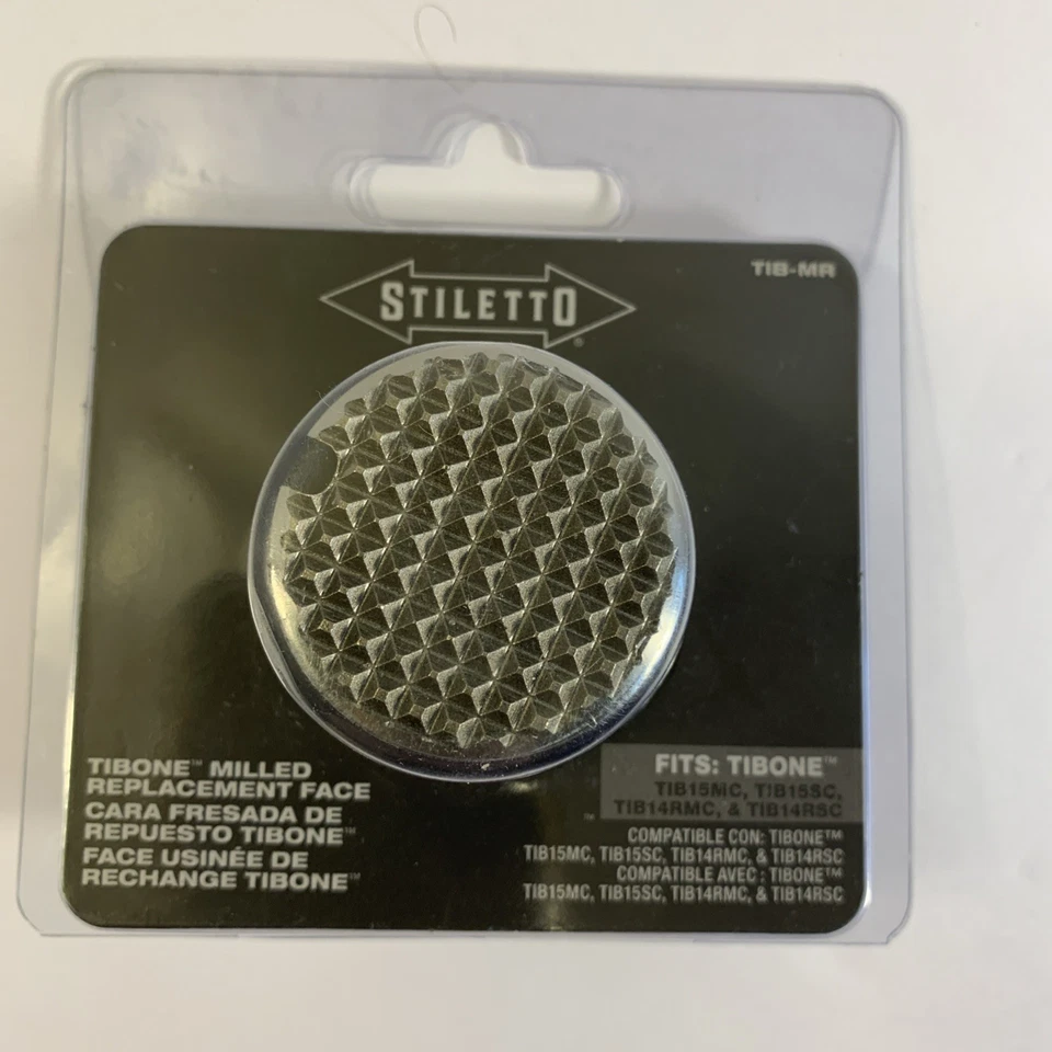 Martillo Stiletto TiBone cara de repuesto acero fresado TIB-MR nuevo sellado Foto 1 de 4