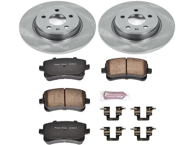 Kit Pastilla Freno Trasero y Rotor Para 08-17 Audi Allroad A4 Quattro Q5 A5 2.0L VS42D2 Foto 1 de 1