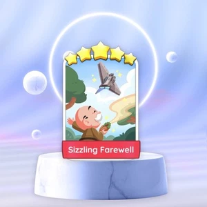 Sizzling Farewell! Go 5 ⭐ Sticker (SOFORTVERSAND) Monopoli_Go - Bestseller - Bild 1 von 1