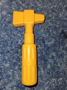 VTG FISHER PRICE Play# 936 DOCTOR MEDICAL KIT Replace YELLOW REFLEX HAMMER (64 - Picture 1 of 2