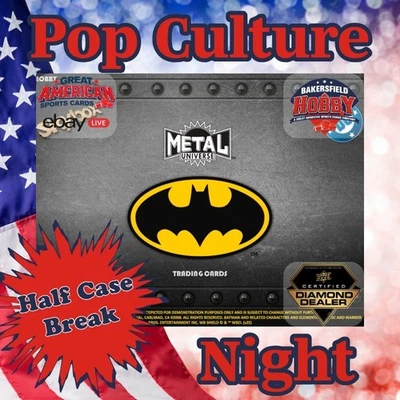 Serial # 3 - 2025 UD Skybox Metal Universe Batman - 6 Hobby Box Break #263 🔥 - Image 1 of 4
