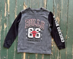 Chicago Bulls Basketball NBA Thermo Style Langarm T-Shirt Kind Größe XL - Bild 1 von 8