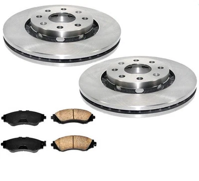 Rotores de disco dianteiro e pastilhas de freio de cerâmica 3 peças para Suzuki Swift 04-07 - Imagem 1 de 4