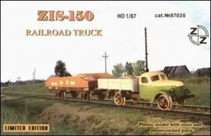 Zz Model ZZ87035 - 1:87 ZiS-150 Soviet Railroad Truck - New - Picture 1 of 1
