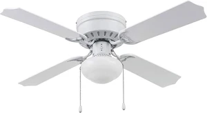 51491 Cherry Hill Ceiling Fan, 42, White - Picture 1 of 6