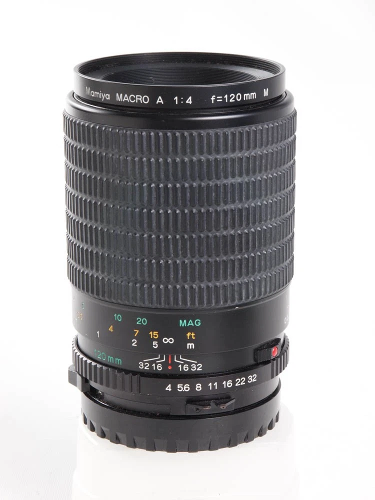 ★希少美品★ マミヤ MAMIYA 645 MACRO MF 120mm F4 ☆希少美品☆ マミヤ MAMIYA 645 MACRO MF 120mm F4 EXC+5 / Hood