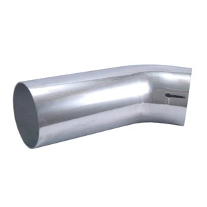 Spectre Universal Tube Elbow 4in. OD / 45 Degree (7in. Leg) - Aluminum - Picture 1 of 6