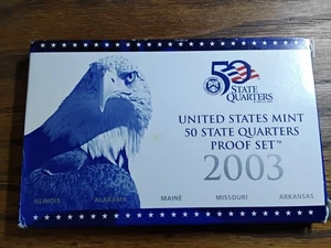 2003 US Mint, State Quarter Clad Proof Set - Picture 1 of 7