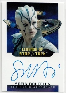 Women of Star Trek A&I - LA20 Sofia Boutella as Jaylah - Legends Auto - Picture 1 of 2