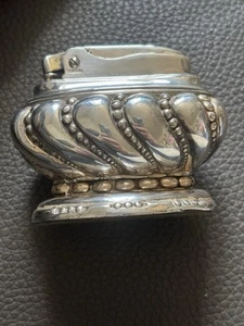 Vintage Silver Plate Ronson Crown Cigarette Table Lighter Made in England (D) - Picture 1 of 6