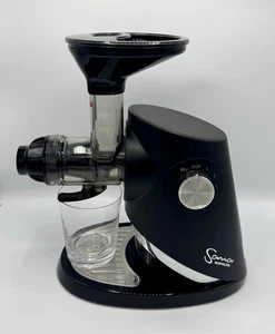 Spremiagrumi da cucina Sana 727 Supreme con tazza in vetro colore nero - usato pochissimo - Foto 1 di 7