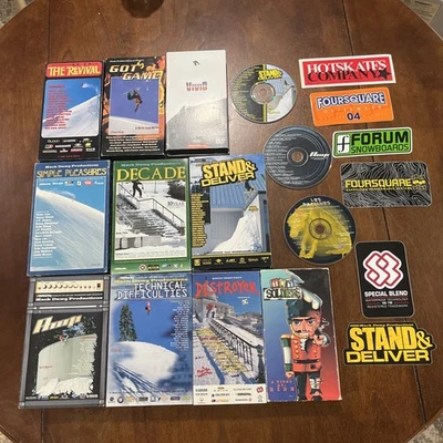 11 Classic Snowboard VHS - Mack Dawg, Absinthe ++ - Image 1 of 4