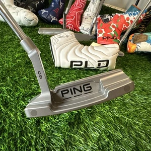 PING PLD MILLED ANSER 2 CUSTOM PUTTER with Top Line & Cover - Tri Sole  - Picture 1 of 13