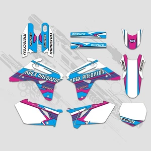 Kit de gráficos 2007 para Suzuki RMZ450 horquillas guardabarros calcomanías pegatinas basculante - Imagen 1 de 2