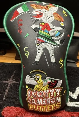 Scotty Cameron 墨西哥公开赛驴和蠕虫木盖 仅展示 2018 — 第 1/4 张图片