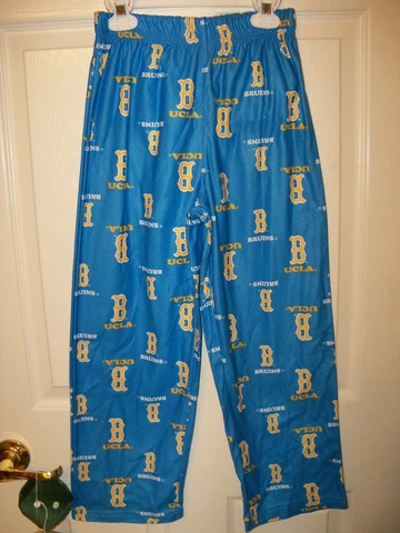 UCLA Bruins Blue PJ Pajama Lounge Sleep Pants Boys Size 8 NWT Cover