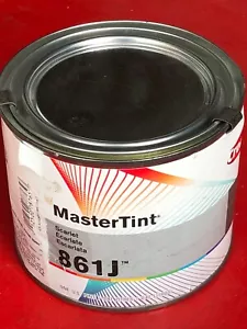 (1) PINT AXALTA DUPONT CROMAX MASTERTINT 861J SCARLET TINT TONER COLOR - Picture 1 of 4