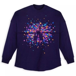 Camiseta Disneyland Resort Púrpura Brillante Castle Spirit Talla Pequeña Nueva Envío Gratis - Imagen 1 de 2