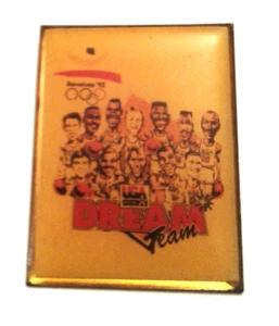 Prendedor de pájaro NBA Jordan Pin mágico Prendedor de corteza Dream Team 1992 Prendedor de lista olímpica - Imagen 1 de 4