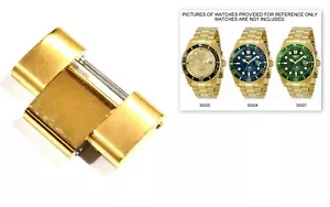 NEU Invicta goldfarben 20 mm Armband Glied mit Pin passt nur 30024, 30025, 30027 - Bild 1 von 4