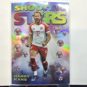 2023-24 Topps Chrome UEFA Season's Best #15 Harry Kane Refractor Shooting Stars - Picture 1 of 2