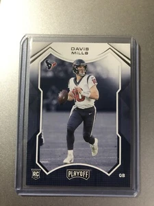 Davis Mills - Houston Texans Panini Playoff NFL 2021 ROOKIE CARD - Picture 1 of 2