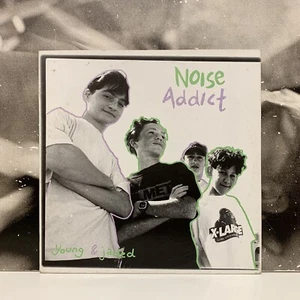 NOISE ADDICT - YOUNG & JADED 10" EP EX-/VG+ 1994 UK WIIJA RECORDS - WE 35V - Bild 1 von 2