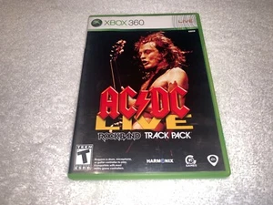 Juego AC/DC Live: Rock Band Track Pack (Microsoft Xbox 360, 2008) completo como nuevo - Imagen 1 de 9
