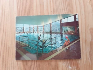 Postal Card / Postcard - Mittenwald/Oberbayern Hallenbad Germany - Picture 1 of 2